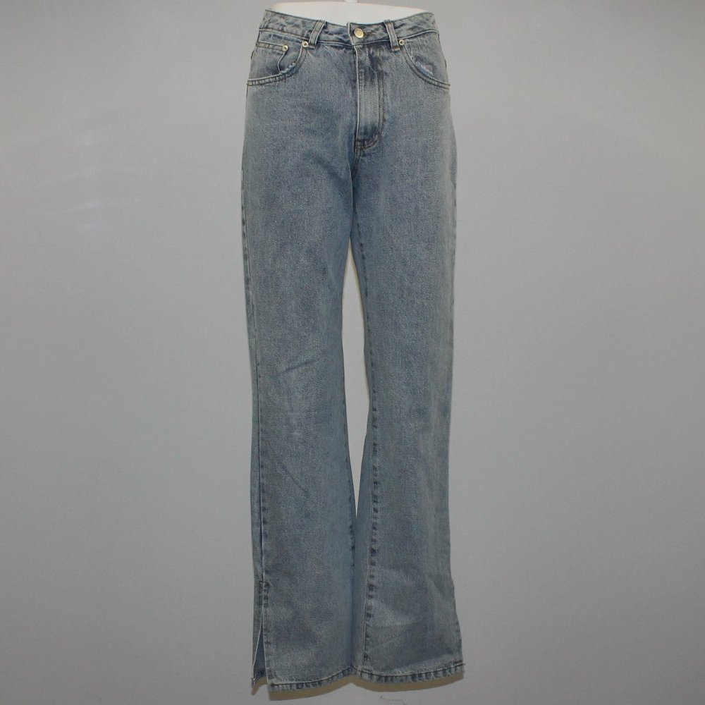 High Rise Vintage Wash Jeans - Picture 2 of 4
